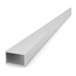Rektangulært aluminiumsrør 18×30×1,2 mm – lukket profil L=2000 mm EN AW-6060