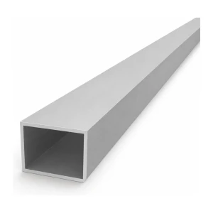 Firkantet aluminiumsrør 30×40×2 mm – lukket profil EN AW-6060, L=2000 mm
