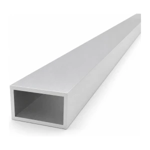 Firkantet aluminiumsrør 30×50×3 mm EN AW-6060 – længde 2000 mm