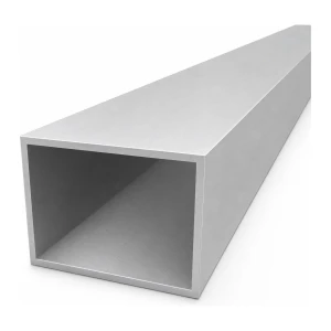 Rektangulært aluminiumsrør 60×80×3 mm – lukket profil L=2000 mm