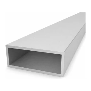 Firkantet aluminiumsrør 40×100×4 mm – lukket profil EN AW-6060, L=2000 mm