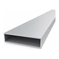 Firkantet aluminiumsrør 25×100×2 mm – lukket profil EN AW-6060, L=2000 mm 001-855 (1)