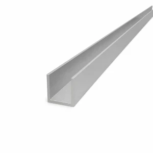 Aluminium U-profil 25×25×2 mm – åbent C/U-profil, længde 2000 mm