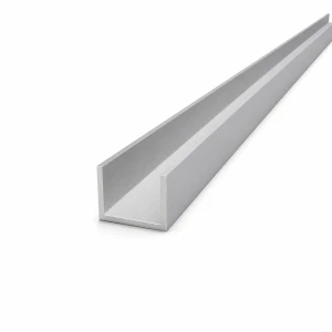 Aluminiumsprofil C/U 30×20×2 mm – C/U-profil længde 2000 mm