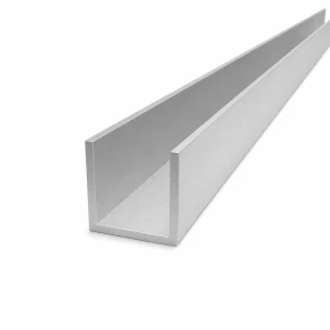 Aluminiumsprofil 40×40×3 mm – C/U-profil EN AW-6060, L=2000 mm