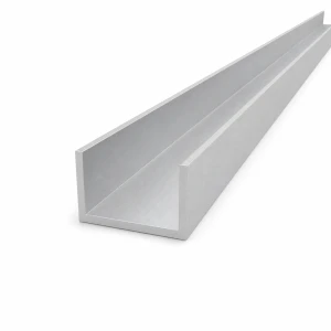 Aluminiums U-profil 50×30×3 mm – C/U-profil længde 2000 mm