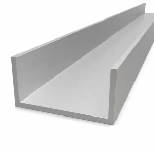 Aluminiumsprofil U-profil 100×50×5 mm – C/U-profil EN AW-6060 L=2000 mm