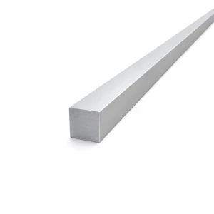 Massivt firkantet aluminiumsstang 20×20 mm EN AW-6060 – længde 2000 mm