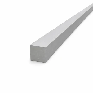 Kvadratisk massiv aluminiumsstang 25×25 mm EN AW-6060 – L=2000 mm