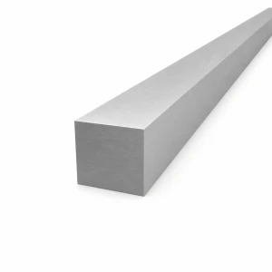 Solid firkantet aluminiumsstang 35×35 mm EN AW-6060, L=2000 mm