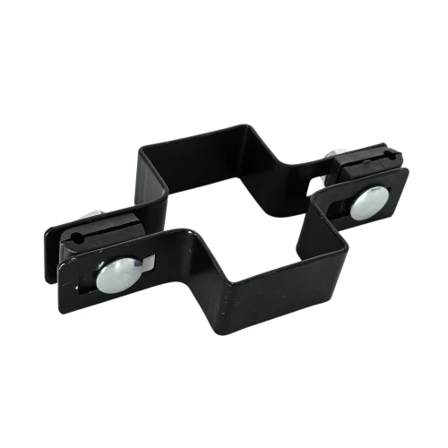 Mellemklemme til hegnspaneler 60x40 sort GPV-700-02 (1)