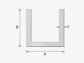 Aluminium U-profil 21×20×1,4 mm – C/U-profil med længde 2000 mm 001-884 (2)