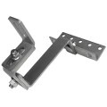 Tagkrog Vario 145 mm (4-5-5-5) med Tredobbelt Justering Rustfrit Stål H17/1.4016 PV-08-35