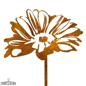 Zawieszalnia – havedekoration rusten tusindfryd i corten stål XL 21×93 cm