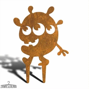 Haveornament – Renis Monstrøse Monster cortenstål 27×38 cm