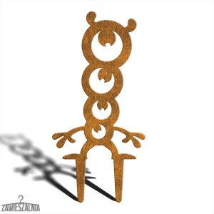 Haveophæng dekorativ figur Monstret Rebis L – Corten dekoration 20×41 cm
