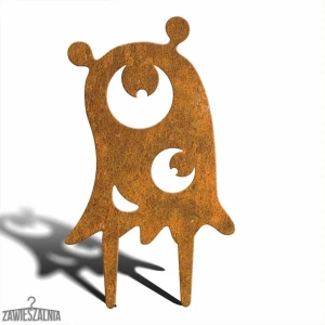 Jetu havepynt Monstret – dekoration i corten stål M 22×38 cm