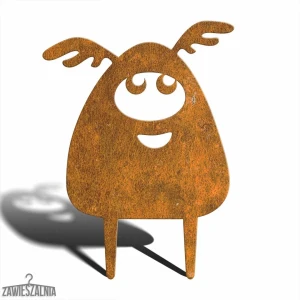 Zawieszalnia – havepynt Potworny Potwór Apollo M 29×39 cm, Corten-stål