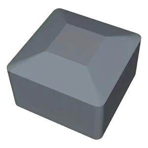 Grå LLDPE-endestykprop til PV-monteringsprofil 40×40 mm – type 1