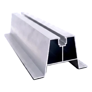 Trapezformet aluminiumsbro H-70 med EPDM 330 mm – PV-fastgørelse til trapezplade