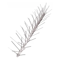 Fugleafskræmmende pigge 50 cm – afskrækningsliste med 120 pigge/m, rustfrit stål