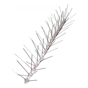 Fugleafskræmmende pigge 50 cm – afskrækningsliste med 120 pigge/m, rustfrit stål