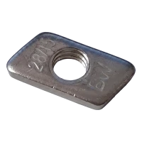 Gevindindsats M8 type 28/15 rustfrit stål A2 til PV-monteringsprofiler