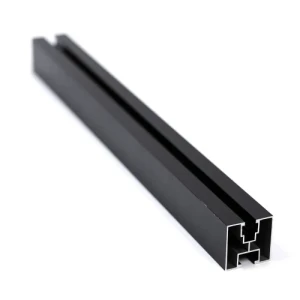 Aluminiumsprofil 195cm 40x40 til sekskantskruer Anodiseret