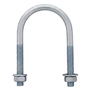U-bolt (rørbøjle) galvaniseret M6 × 28 mm, til rør 3/4"