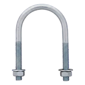 Rørbøjle (U-bolt) forzinket M6 × 49 mm, til rør 1 1/2"
