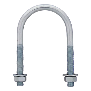 U-bolt (rørbøjle) galvaniseret M8 × 43 mm, til rør 1 1/4"
