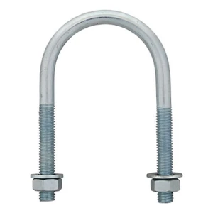 U-bolt (rørbøjle) galvaniseret M8 × 115 mm, til 4" rør