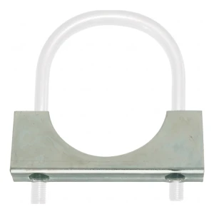 Forzinket U-bolt til rørbøjle Ø10 × 115 mm, til 4" rør