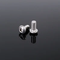 Kuglehovedbolt DIN 7380 M8x16 mm rustfrit stål A2 med indvendig sekskant