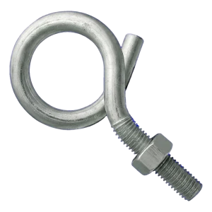 Gyngekrog med metrisk gevind, elforzinket M10×200 mm