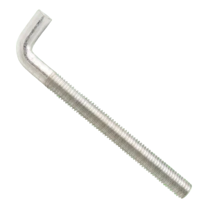 Vinkelkrog med metrisk gevind, elforzinket M6×70 mm