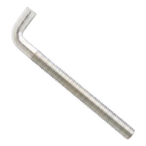 Vinkelkrog med metrisk gevind, forzinket M12×155 mm