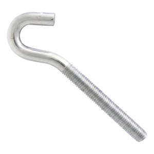 Skruekrog med metrisk gevind, galvaniseret M6×80 mm