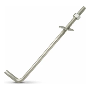 Ankerbolt L-form (bøjet bolt) M12×350 mm – galvaniseret