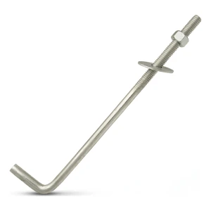 Ankerbolt L-form (bukket skrueforbindelse) M12×400 mm – galvaniseret