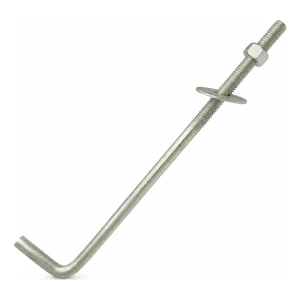 Ankerbolt L-form (bøjet bolt) M16×350 mm – galvaniseret