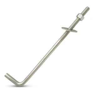 Ankerbolt L-form (bøjet gevindbolt) M16×500 mm – galvaniseret