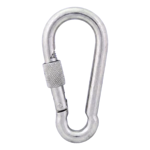 Brandmandshage med skruesikring galvaniseret 13×160 mm – sikringsmøtrik, DIN 5299 D