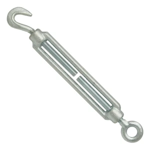 Vantskrue krog/øje galvaniseret M6×110 mm – krog–øje, DIN 1480