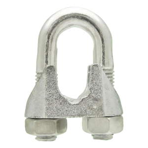 Wireklemme til stålwire galvaniseret 3 mm – svarende til DIN 741