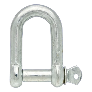 Lige sjækkel, galvaniseret 16 mm – gevindbolt M16