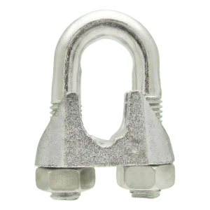 Wireklemme til stålwire galvaniseret 22 mm – svarer til DIN 741