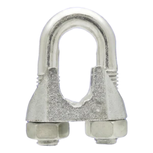 Wireklemme til stålwire galvaniseret 26 mm – svarende til DIN 741