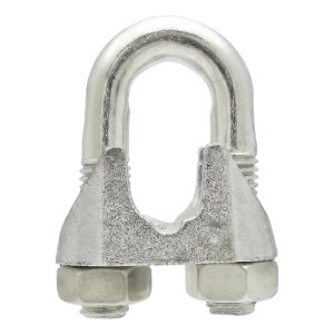 Wireklemme til stålwire galvaniseret 30 mm – svarer til DIN 741