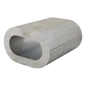 Wirelås i aluminium til stålwirer 8 mm – EN 13411-3